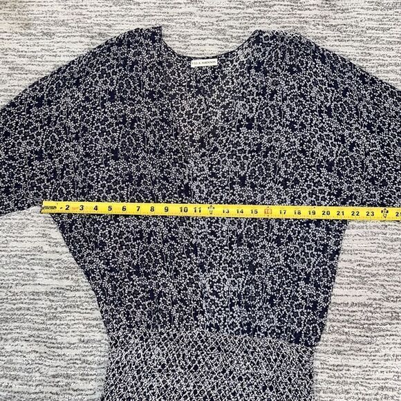 New Ulla Johnson Samir’s Blue Silk Mini Dress Size 8 - Picture 9 of 16